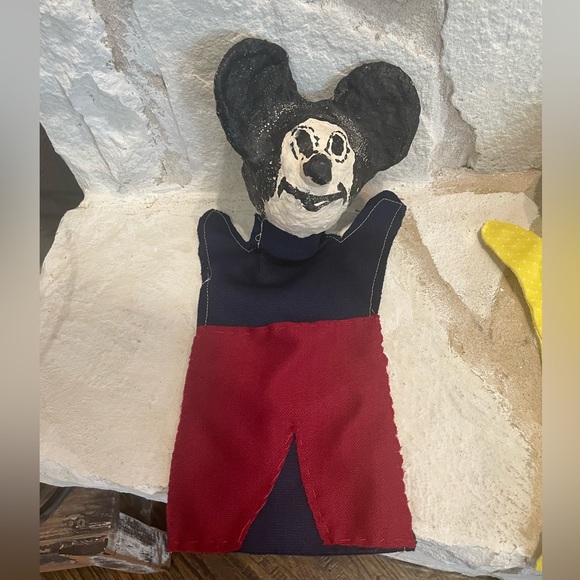 Vintage handmade Mickey Mouse & Donald Duck puppets - Picture 3 of 6